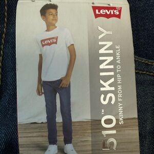 NWT Levi's 510 Slim Fit Jeans in Blue Boys 16